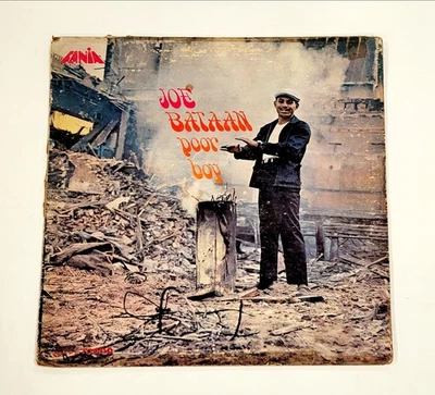 JOE BATAAN - POOR BOY- Vinyl - LP- FANIA- LATIN -BOOGALOO- SALSA - free shipping - Image 1 of 4