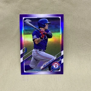 2021 Topps Chrome Purple Refractor /299 Shin-Soo Choo #127 Texas Rangers 🔥 - Bild 1 von 2