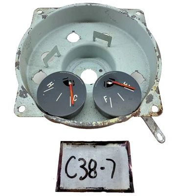 Carcasa y medidores velocímetro OEM 1950s 1960s Willys Jeep CJ5 CJ6 C38-7 Foto 1 de 4