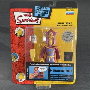 The Simpsons Number One Playmates Action Figure Series 12 World Of Springfield - Picture 1 of 2