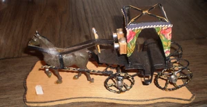 Handgefertigte Malta Vintage Pferdekutsche gekauft in Malta 1:32 - Bild 1 von 5