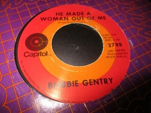 1970 BOBBIE GENTRY He Made A Woman Out Of Me US 7" Capitol 2788 Country N.Mint - Picture 1 of 2