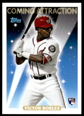 2018 Topps Archives 1993 Coming Attraction Victor Robles R89 - Image 1 of 2
