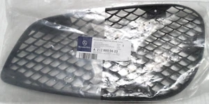 Mercedes Benz A 2128850623 FRONT OUTER GRILLE RIGHT SIDE BUMPER COVER AREA - Picture 1 of 4