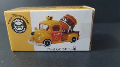 Camión mezclador Tomica Winnie the Pooh colección de vehículos Disney Tokyo Resort Foto 1 de 4