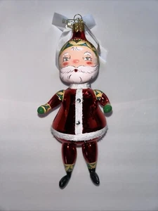 Waterford Yesteryear Santa Holiday Heirlooms Christmas Ornament ITALY-OR Box - Picture 1 of 9