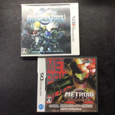 Metroid Prime Hunters, Federation Force Set Nintendo Used Japan Import Authentic - Image 1 of 4