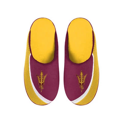 FOCO NCAA Men's Arizona State Sun Devils Tide 2022 Big Logo Color Edge Slippers - Image 1 of 3