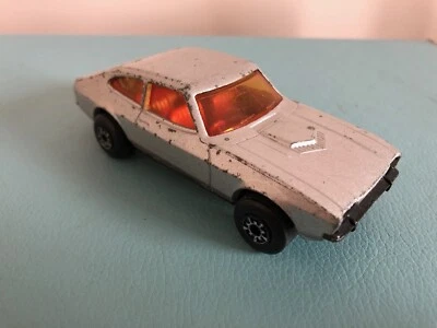 Matchbox 4" FORD CAPRI Mark II Silver K-59 Diecast Toy 1976 Lesney PROFESSIONALS - Image 1 of 4