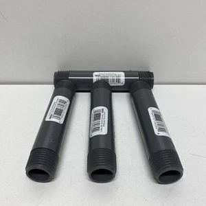 4 Pack Orbit 38084 Molded Gray Outdoor Schedule 80 Tapered PVC Riser 1/2 x 4 in. - Picture 1 of 2