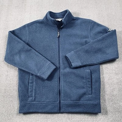Orvis Jacket Adult Medium Blue Full Zip Fleece Long Sleeve Casual Outdoor Men's - Image 1 of 4