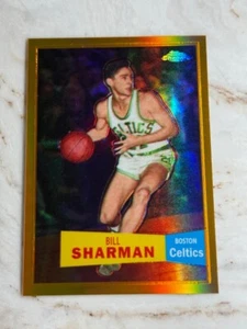 BILL SHARMAN - 2008 TOPPS CHROME ORANGE REFRACTOR #005/199! INSERT CARD - Picture 1 of 2