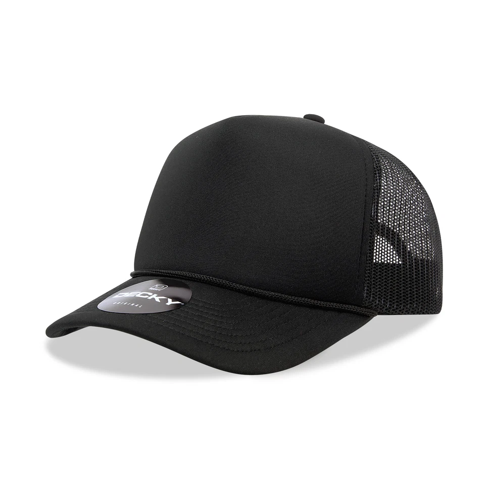 Gorra Trucker Decky Unisex 5 Paneles Perfil Medio Espuma Estructurada Estructurada - 6025 Foto 1 de 1