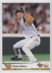 2013 BBM Fukuoka SoftBank Hawks Shota Ohba #H06