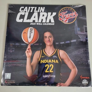 Caitlin Clark Calendar 2025 Indiana Fever Wall 12 Month Turner WNBA New - Picture 1 of 10