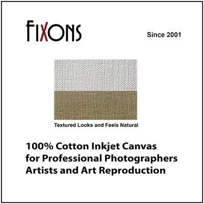 Professional Canvas Matte for HP Inkjet - 17" x 40' - 5 Rolls - Image 1 of 4