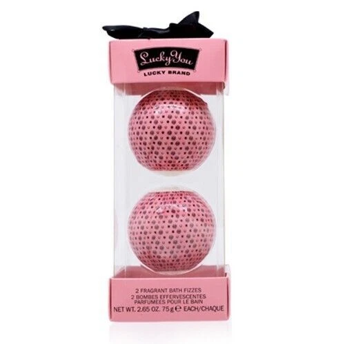 CS Lucky You For Women/Lucky Brand 2 Fragrant Bath Fizzes Set (W) In Display Box - Image 1 of 1