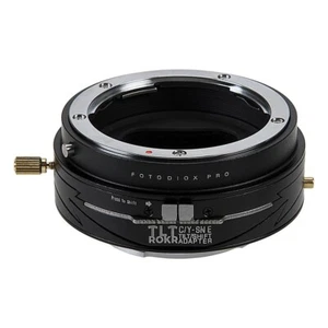 Fotodiox TLT ROKR Tilt/Shift Adapter Contax/Yashica For Sony Alpha E-Mount Body - Picture 1 of 4