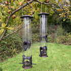 2 x Large Hanging Garden Bird Seed Feeder for Bird Feeding Stations 