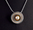 Silver 925 Juwelo Monosono Gold Pendant - Elegant & Eye-catching 