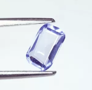 Zafiro azul natural de 1,37 quilates de piedras preciosas sueltas sin tratar ... - Imagen 1 de 9