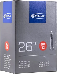 SCHWALBE Bicycle Tube with 40mm Presta Valve, 26 x 1.5-2.5-Inch - Picture 1 of 2