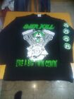 Overkill Ls Vintage New Shirt 90'S Xl Like A Big Twin Overkill Nation Anthrax