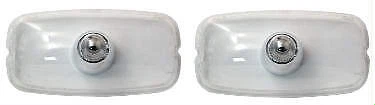 Lentes para lámpara de estacionamiento Pontiac Grand Prix 1965, par Foto 1 de 1