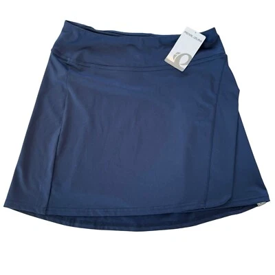 NUEVO CON ETIQUETAS Pearl Izumi Select Escape Wrap Falda de Ciclismo - Sin Pantalones Cortos Para Mujer’s M Azul Marino Foto 1 de 4