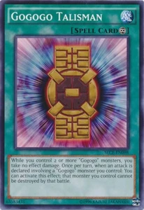 Gogogo Talisman SECE-EN098 Yu-Gi-Oh Card (U) New - Picture 1 of 3