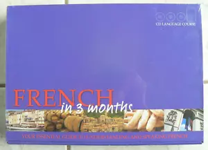 DK BRAND NEW- FRENCH in 3 Months,3 CD Language Course,Understanding&Speaking - Picture 1 of 4