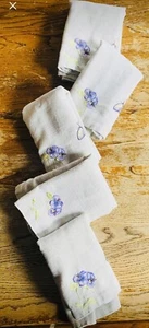 5 cloth napkins or placemats approximately 19 by 13 inches cottage Cottagecore - Picture 1 of 7
