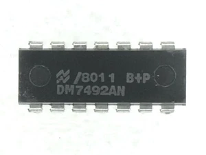 DM7492AN NSC IC SN7492AN Counter/Divider Single 4-Bit Binary UP 14-Pin 4 PIECES - Picture 1 of 1