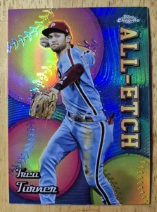 Trea Turner | 2024 Topps Cromo Béisbol All-Etch #CAE-11 Philadelphia Phillies - Imagen 1 de 2