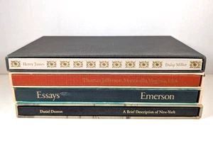 Menge 4 Westvaco Weihnachten limitierte Auflage Bücher ~ Daisy Miller ~ New-York ~ Jefferson... - Bild 1 von 10