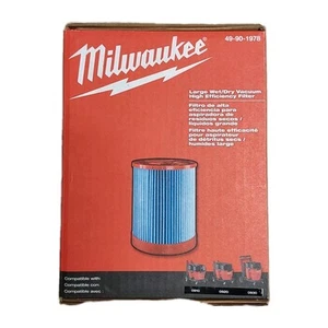 NEU! MILWAUKEE Großer Nass-/Trockensauger Hocheffizienzfilter für Milwaukee (1er Pack) - Bild 1 von 2