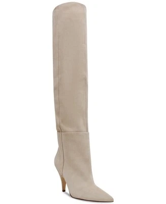 Steve Madden Bellamie Boots Women's US 7 Sand Suede Pointed Toe Knee-High PQ506 - Image 1 of 4
