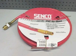 Senco PVC Luftschlauch 1/4 Zoll x 50 Fuß bis zu 300 PSI -20 bis 150 ° F Hergestellt in den USA Neu in Verpackung - Bild 1 von 12