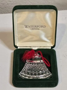 WATERFORD CRYSTAL 1993 BELL MEMORIES COLLECTION CHRISTMAS Tree Annual ORNAMENT - Picture 1 of 5