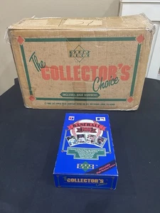 1989 UPPER DECK BASEBALL BOX Case Fresh 36 Packs Sealed Ken Griffey Jr RC Rookie - Picture 1 of 9
