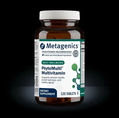 Metagenics PhytoMulti Multivitamínico Sin Hierro - 120 Comprimidos Foto 1 de 4