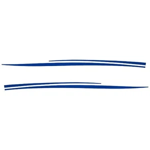 Rinker Boat Graphic Decal | Blue Deck Sweep Stickers (Set of 2) - Bild 1 von 1