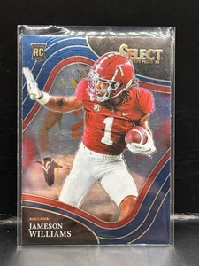 Jameson Williams Lions Rookie 2022 Select Draft Picks Field Level Rookie Card - Picture 1 of 2