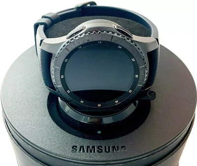 Samsung Gear S3 Frontier, Smartwatch, Grade A+ Condition Black 1 YR Warranty - Image 1 of 4