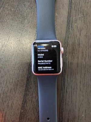 Apple Watch Series 1 38mm Unlocked Smartwatch Rose Gold - Image 1 of 2