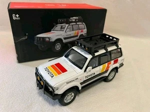 Toyota Land Cruiser 1:24 LC80 Car Model Alloy Diecast Vehicle Gift Sound Light - Picture 1 of 16