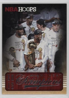Aros de la NBA 2013 LeBron James Chris Bosh Dwyane Wade Andersen Miami Heat #301 Salón de la fama Foto 1 de 2