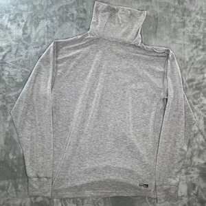 REI Mens Large Gray Pullover Lightweight Hiking Outdoor Shirt Preowned - Picture 1 of 12