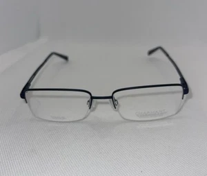 NEW CHARMANT TITANIUM PERFECTION CH11461 BLACK AUTHENTIC EYEGLASSES 52 - Picture 1 of 10