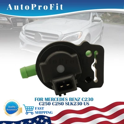 0004708793 Fits Mercedes Benz C230 C250 C280 SLK230 Vapor Canister Purge Valve Foto 1 de 4